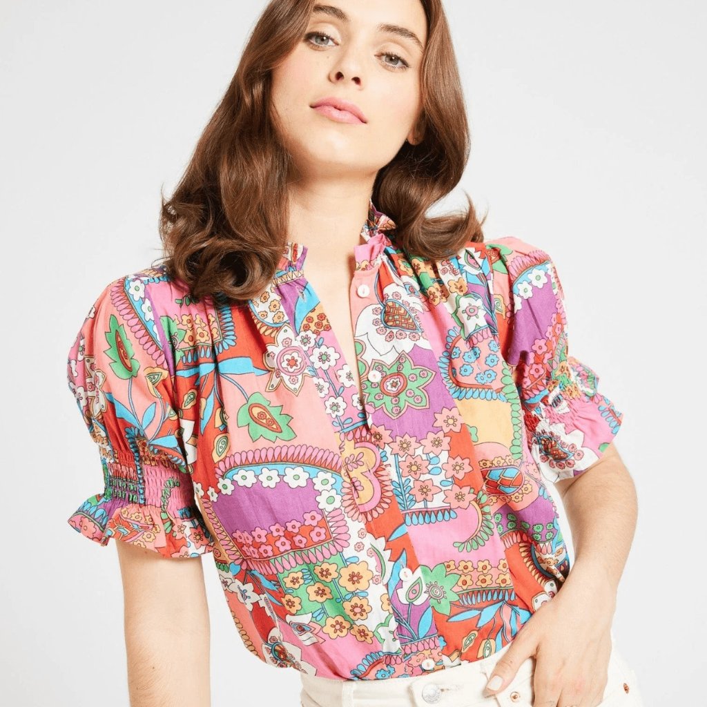 Mille Marnie Top In Shangri-La Size Xs